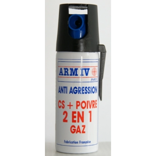 Gaz pieprzowy ARM IV MIX OC + CS stożek (chmura) - 50 ml