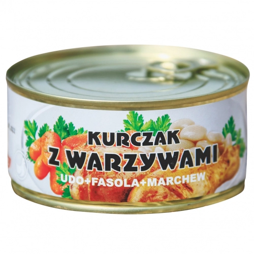 Konserwa UDO KURCZAKA Z WARZYWAMI 300g - MARLEJ