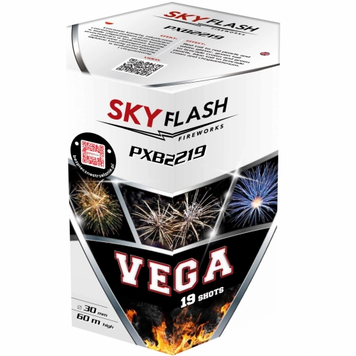 a Bateria SKY FLASH VEGA PXB2219 - 19 strzałów / 30mm